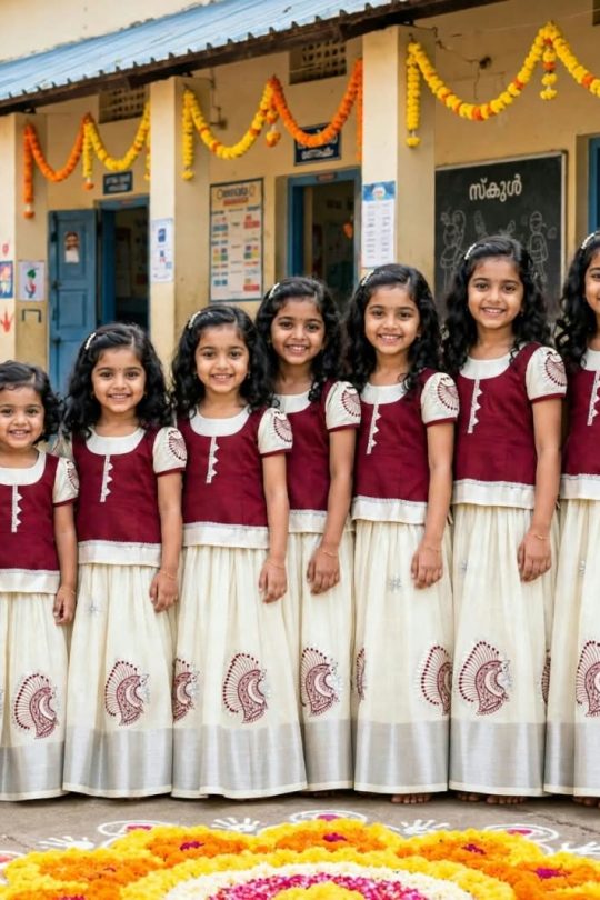 Pattu Pavadai Ethnic Wear for Girl
